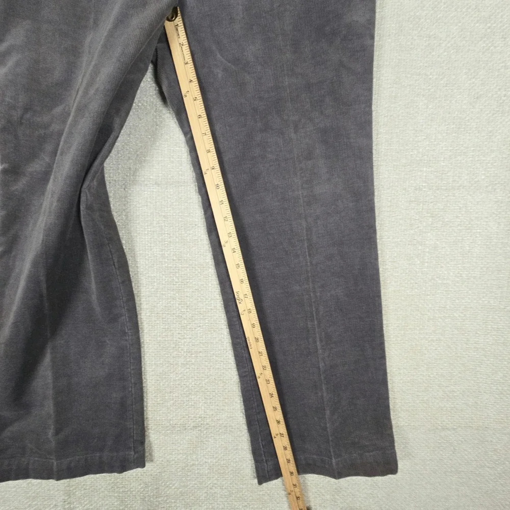 Vintage Sears Flannel‎ Lined Corduroy Work Pants 40x30 Grey Plaid Lined 80s